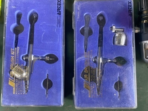 AIRTEX コンプレッサー プラモデル 塗装用 付属品多数！ - その他 