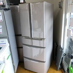 2010年製 日立 真空チルド 470リットル 5ドア冷蔵庫 R-SL47AM