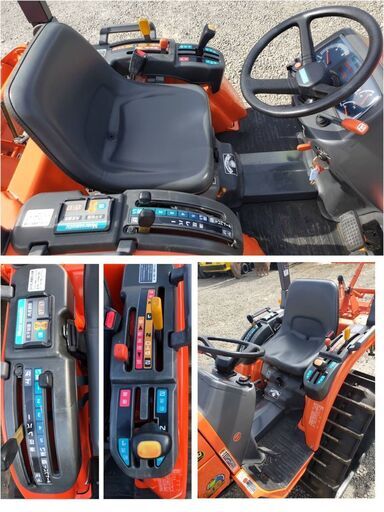 KUBOTA　クボタ　GB140　★4WD　ロータリー　★RS130　★自動水平　★247h　★ディーゼル