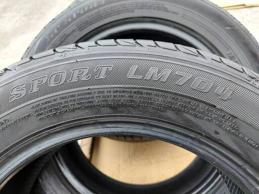 195/60R15　4本　ダンロップＳＰスポーツＬＭ７０４　ラフェスタなどに