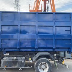 ☆新品☆アームロール用 コンテナ箱 4t 一枚扉 板厚床4.5mm