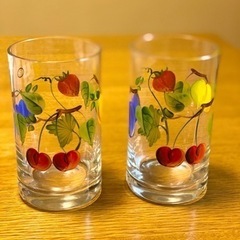 【ネット決済】ハンガリー製グラス2個セット