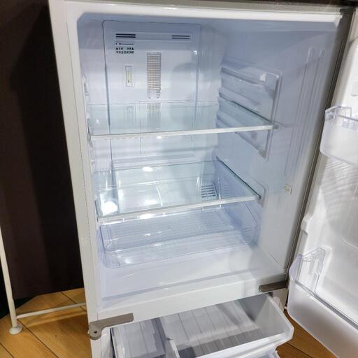 新生活！24200円 シャープ 2ドア冷蔵庫 137L ガラスドア 2016年製