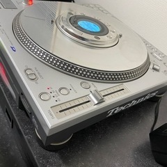 【中古/美品】CDJ テクニクス/Technics SL-DZ1200&ブラックカバーセット ターンテーブル 説明書無し