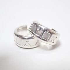 ティファニー　アトラス　ネックレス　ピアス ティファニー ピアスド アトラス 4P ダイヤ ネックレス 750(WG) 3.3g