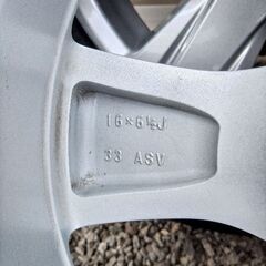 30アルファード純正アルミホイール　夏タイヤ4本セット