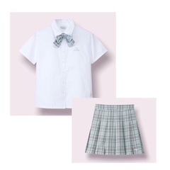 ☆アベイル シナモロール リボン付シャツ&プリーツスカート☆