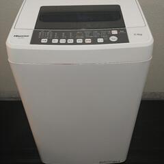 🐶高年式🐶2019年Hisense製洗濯機🧥5.5kg