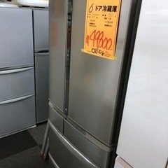 売り切れました！6ドア冷蔵庫 パナソニック 501L 自動製氷機...