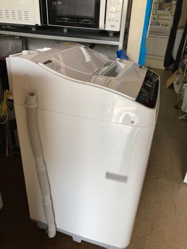 ☆中古￥18,600！【会員価格￥15,500】SHARP　5.5kg洗濯機　家電　2018年製　ES-TX5TC-W型　【BF195】