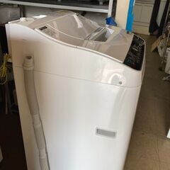 ☆中古￥18,600！【会員価格￥15,500】SHARP　5.5kg洗濯機　家電　2018年製　ES-TX5TC-W型　【BF195】
