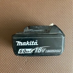 マキタ バッテリー　18v6.0ah  ジャンク