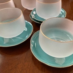 ガラス製茶碗 5客セット