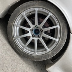 JZX110に使用　17インチ　5H 9J ホイール　114.3