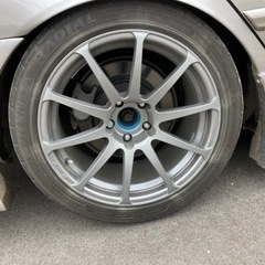 JZX110に使用　17インチ　5H 9J ホイール　114.3