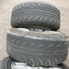 JZX110に使用　17インチ　5H 9J ホイール　114.3