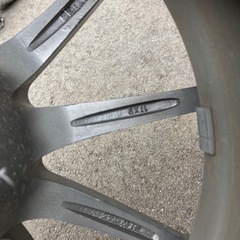 JZX110に使用　17インチ　5H 9J ホイール　114.3