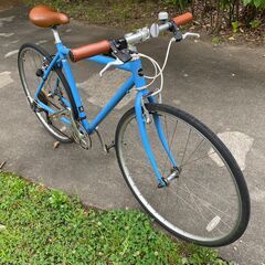 クロスバイク WEEKEND BIKES 700×32C ブルー 510mm