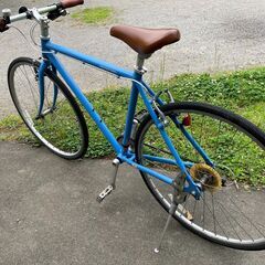 クロスバイク WEEKEND BIKES 700×32C ブルー 510mm