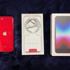 【超美品】iPhone se 第3世代 64gb レッド SIMフリー