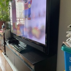 【交渉中】大迫力！55インチ液晶テレビ　レコーダー付き