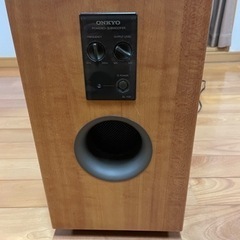 【ネット決済・配送可】サブウーファー　ONKYO SL-105