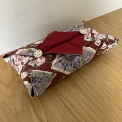 箱ティッシュカバー  ハンドメイド