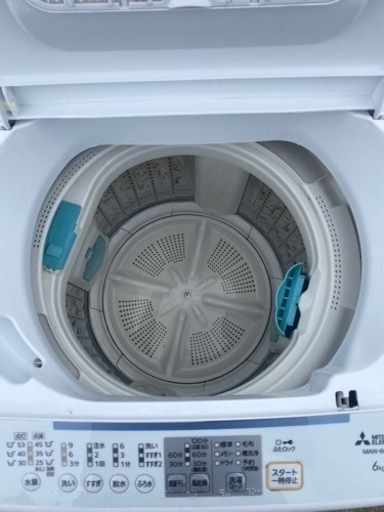 格安！高年式！早い者勝ち　一宮市　乾燥機能付　2017年式三菱洗濯機