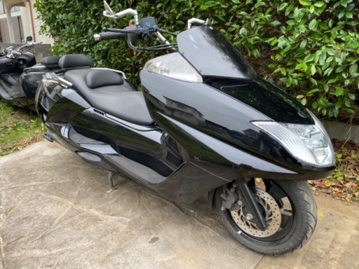 取来人限定 外装美車 YAMAHA ヤマハ MAXAM マグザム SG21J エンジンNG ジャンク不動 書類つき
