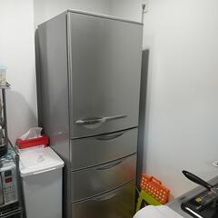 【無料/26日まで】SANYO製 4ドア 冷蔵庫 SR-361G