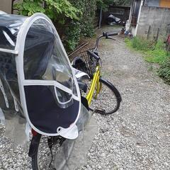 【ネット決済】自転車の後部座席の雨避けカバー