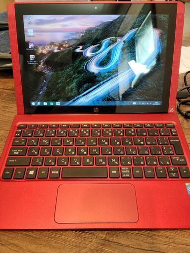 hp Pavilion x2 サンセットレッド　美品　オシャレ