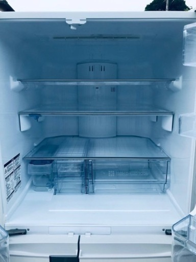 ①1118番 三菱✨ノンフロン冷凍冷蔵庫✨MR-JX56LJY-W‼️