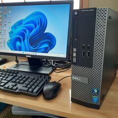 第209号 小型デスクパソコンです。Windows 11 Home