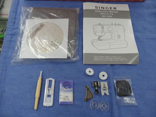 美品 シンガー(SINGER) 電動ミシン Amity SN20A 家庭用ミシン ホワイト 西岡店