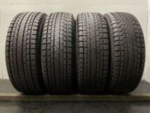【YOKOHAMA ice GUARD G075 225/65R17】スタッドレス【トヨタ 60ハリアー 純正ホイール 17インチ 7J5HPCD114.3+39】バリ溝　(VTJ468) クレジットカード QRコード決済可能 YOKOHAMA ice GUARD G075 225/65R17】スタッドレス【トヨタ 60ハリアー
