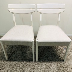 美品 中古】 ホワイト ダイニングテーブル 4人がけ