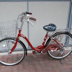 24インチ 3段変速機付き 自転車