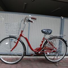 24インチ 3段変速機付き 自転車