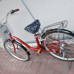 24インチ 3段変速機付き 自転車