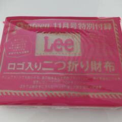 0円：Lee 二つ折り財布 未開封 ポップティーン付録