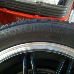 ヨコハマ225/55/17スタッドレスとアルミの4本セット