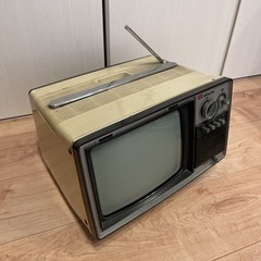 【無料】HITACHI アナログ　テレビ　インテリア　雑貨