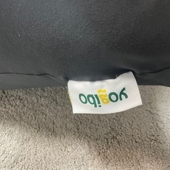 Yogibo Maxダブル　グレー　値下げソファー　ヨギボー　クッション