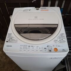 洗濯機、東芝6kg