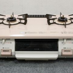 リンナイ ガステーブル 水なし片面焼きグリル パステルピンク プロパン KGM64PK2R 2019年製  ガス台 中古家電 店頭引取歓迎 R6089)