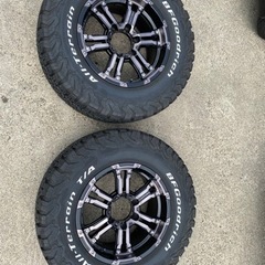 プラド　BFGoodrich T/A 265/70/17  ホイールセット　4本