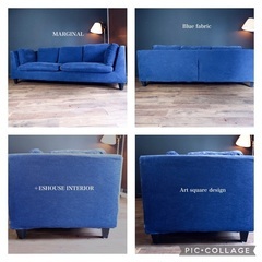 ☑️ジモ売約済　和歌山の高級家具屋マージナル15万3人掛けオールフェザー極上ソファー