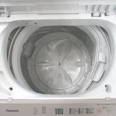 洗濯機 6.0kg 2020年製 NA-F60B14 パナソニック 幅56.2cm 説明書あり ホワイト 高年式 Panasonic 札幌市 中央区