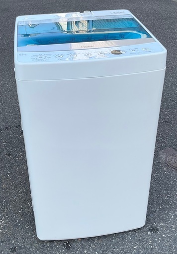 【RKGSE-779】特価！ハイアール/Haier/5.5kg/全自動洗濯機/JW-C55A/中古/2019年製/当社より近隣地域無料配達
